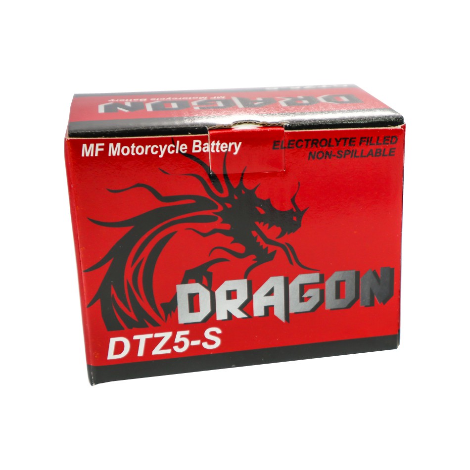 dragon-แบตเตอรี่แห้งพร้อมใช้-ytx-5l-สำหรับมอเตอร์ไซค์ทุกรุ่น