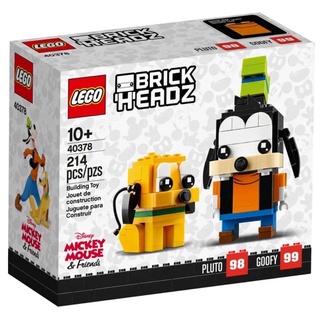 LEGO® BrickHeadz Disney’s Goofy &amp; Pluto 40378 - (เลโก้ใหม่ ของแท้ 💯% กล่องสวย พร้อมส่ง)