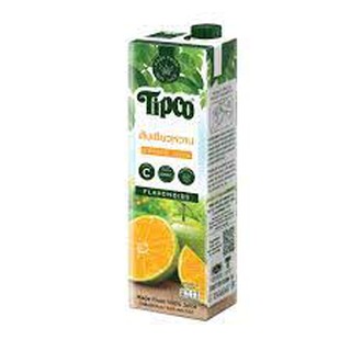 ทิปโก้ น้ำส้มเขียวหวาน 100% 1000 มล.