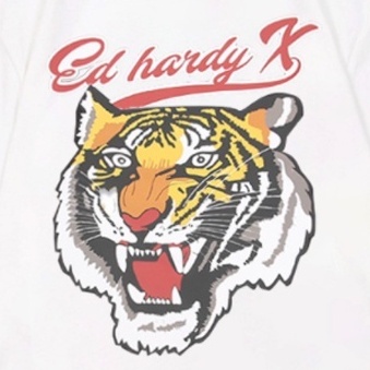 ed-hardy-x2021-เสื้อยืดแขนสั้น-ผ้าฝ้าย-พิมพ์ลายหัวเสือ-แฟชั่นฤดูร้อน-สําหรับผู้ชาย-และผู้หญิง