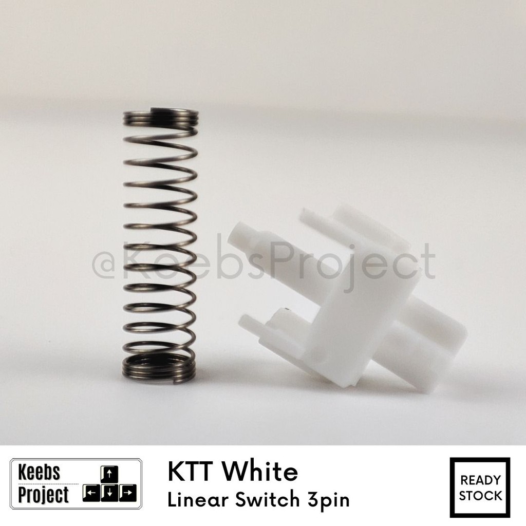 ktt-kang-white-linear-switch-3-pin-พร้อมส่ง-มาเลเซีย-สําหรับคีย์บอร์ดเชิงกล