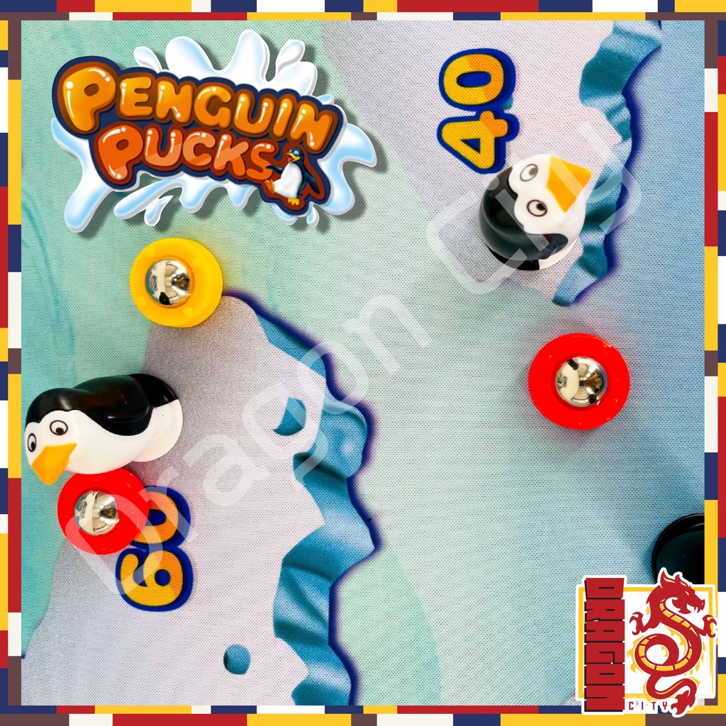 เกมโบว์ลิ่งน้ำแข็ง-เพนกวิน-penguin-pucks-ของเล่นสำหรับครอบครัว