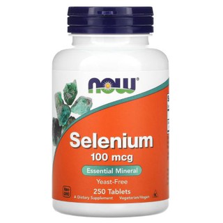 สินค้า Now Foods, Selenium, 100 mcg [ 250 Tablets ] puritan\'s Pride Selenium, Life Extension, Super Selenium, Solgar, Selenium
