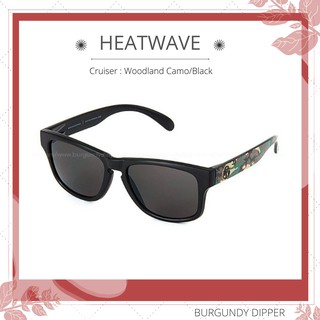 แว่นกันแดด Heatwave : Cruiser : Woodland Camo/Black Lens