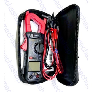 แคมป์มิเตอร์ เครื่องมือวัดค่าทางไฟฟ้า วัดกระแสไฟ และ แรงดัน AC/DC Digital Clamp Meter ANENG ST209