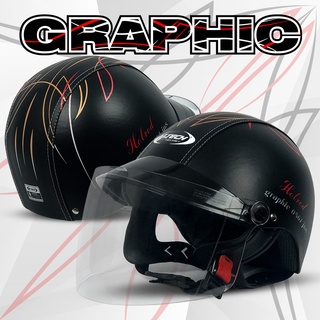 ภาพหน้าปกสินค้าหมวกกันน็อค V-TECH Helmet รุ่น GRAPHIC 0561  แถมฟรี แผ่นบังลมนิรภัย PC (สำหรับผู้ใหญ่) ซึ่งคุณอาจชอบราคาและรีวิวของสินค้านี้