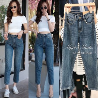 JH1858#ยีนส์ทรงบอย มีS-XL#jeans house