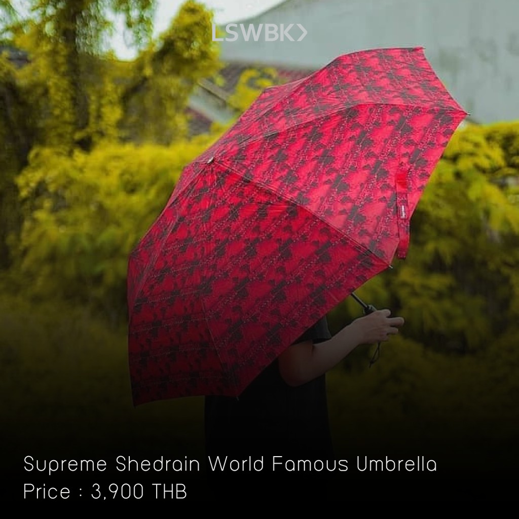【送料込】Supreme ShedRain World Famous Umbre