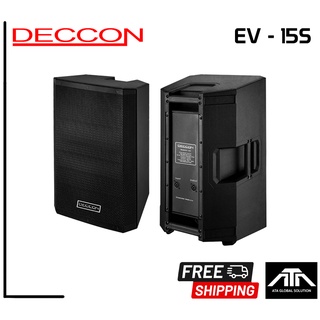 (ราคาต่อ 1 ใบ) DECCON EV-15S ลำโพง 15 นิ้ว 2 ทาง กำลังขับ 1500 W EV15S ตู้ลำโพงขนาด 15 นิ้ว 1500 วัตต์