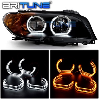 ไฟ LED ไฟแองเจิลอาย สําหรับ BMW 3 Series E46 Coupe ไฟซีนอน DRL DTM ไฟสวิทช์หลัง