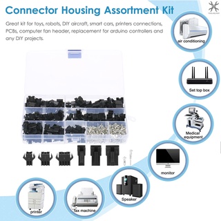 ภาพขนาดย่อของภาพหน้าปกสินค้าชุดตัวเชื่อมต่อ Jst SM 2.54 มม. พิช 2 พิน 3 พิน 4 พิน ตัวเมีย และตัวผู้ สําหรับสายจัมเปอร์ ริบบิ้น พัดลม PC หัวหุ่นยนต์เครื่องพิมพ์ DIY 480 ชิ้น จากร้าน toolhelper.th บน Shopee ภาพที่ 5