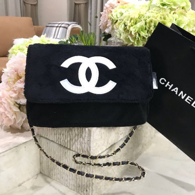 CHANEL, Bags, Chanel Cosmetic Pouch To Crossbody Bag Purse