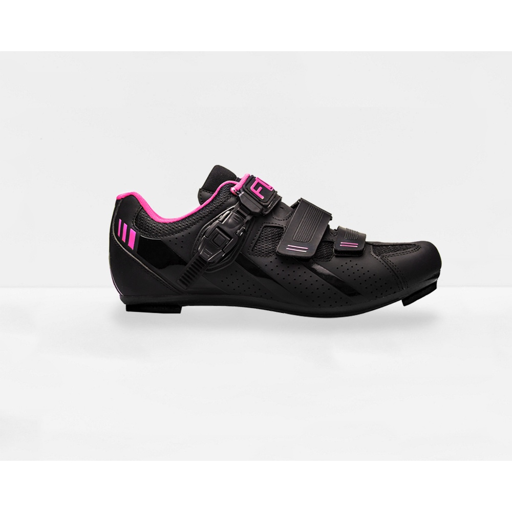flr-รองเท้าจักรยานเสือหมอบ-f-15-สี-black-pink