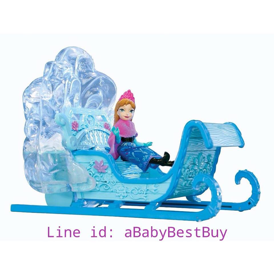 disney-frozen-anna-swirling-snow-sleigh-from-usa-แท้100-นำเข้าจากอเมริกา