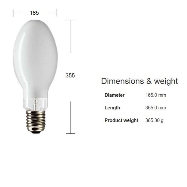 หลอดไฟไฮเพรสเซอร์โซเดียม-ทรงโบว์ลิ่ง-ออสแรม-nav-e-1000w-e40