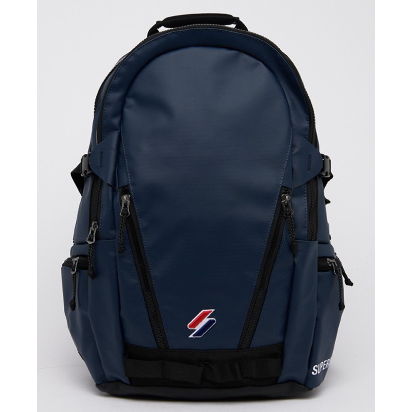 SUPERDRY CODE TARP BACKPACK กระเป๋าเป้ สำหรับผู้ชาย สี Dark Navy Shopee Thailand