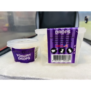โยเกิร์ตดร๊อป (yogurt drops)ขนมกระรอก#ขนมชูการ์#ขนมหนู#ขนมนก