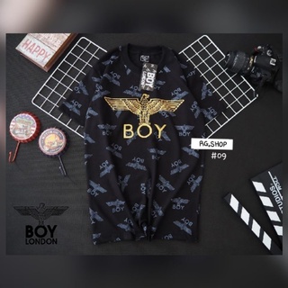 ราคา🔥HOT🔥 BOYLONDON ✈ เสื้อยืดบอยลอนดอน Cotton100%  (Boy.09)