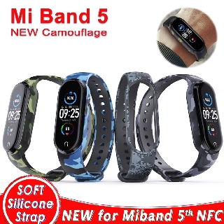 for xiaomi Mi band 7 6 5 สายซิลิโคน Miband 4 5 สายนาฬิกาข้อมือซิลิโคน TPU