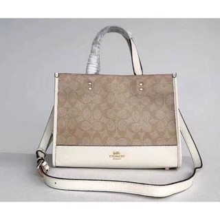 Brand : Coach Dempsey Careyall  In Signature Canvas