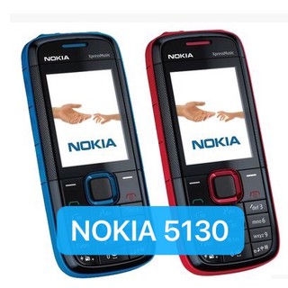 สินค้า Nokia 5130 Xpress Music Original โทรศัพท์มือถือ ปุ่มโทรศัพท์ใช้ได้ AIS DTAC TRUE 4G ซิมการ์ด แป้นภาษาไทยแข็งแรงทนทานเหมา