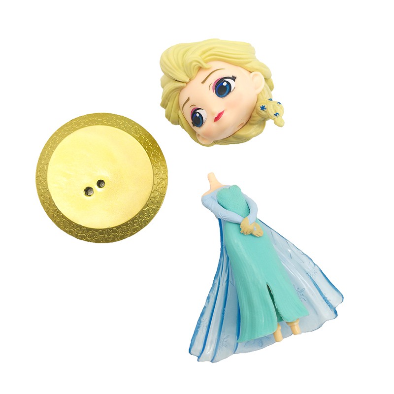 ภาพสินค้าตุ๊กตาเจ้าหญิง Frozen Anna Frozen 2 Cinderella Alice สําหรับตกแต่งเค้ก จากร้าน fashionfindins.th บน Shopee ภาพที่ 6