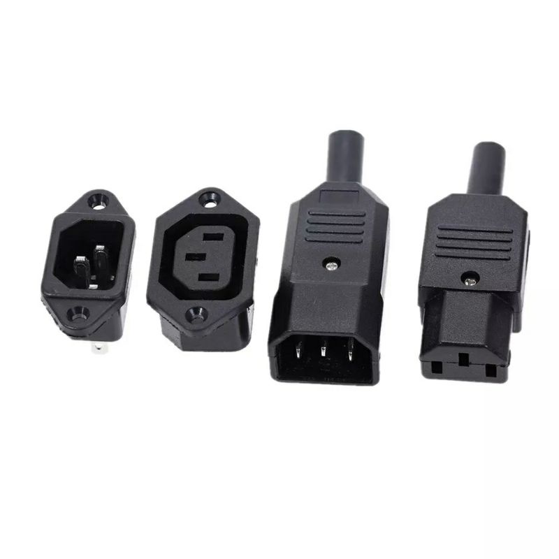 iec320-c14-c13-ไฟฟ้า-ac-socket-3-หญิงชาย-inlet-ปลั๊ก-3pin-socket-mount-อย่างดี