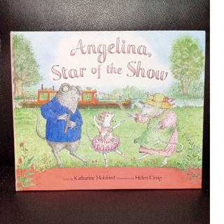 หนังสือปกแข็ง Angelina Star of the Show