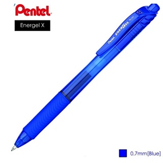 Pentel Energel BL-105 และBL-107 ปากกาเจล 0.5  0.7 สีดำ และสีน้ำเงิน
