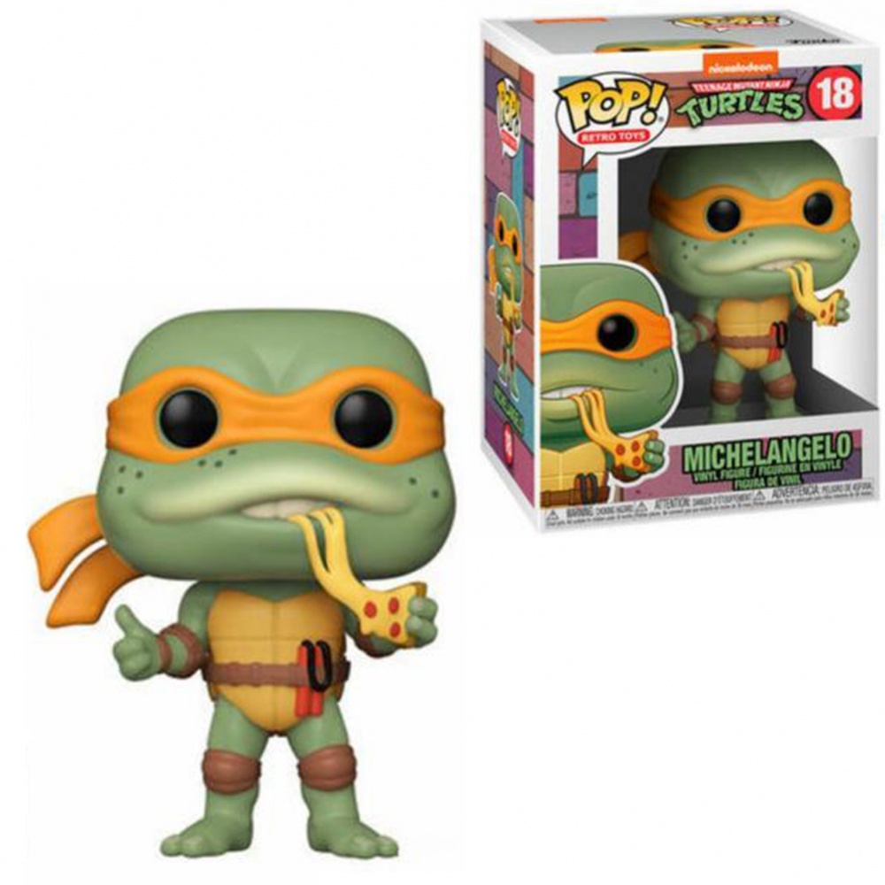 ส่งเร็ว-funko-pop-18-ninja-turtles-michelangelo-ของเล่นสําหรับเด็ก