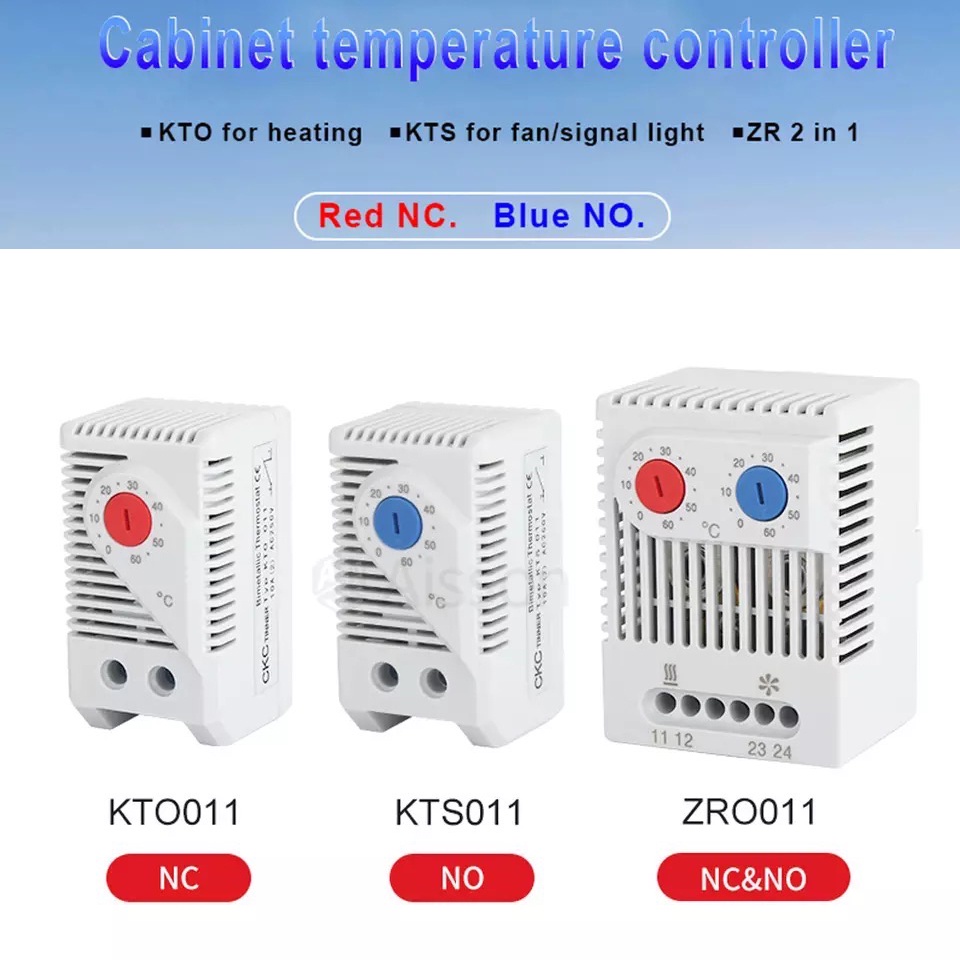 Thermostat KTO011 KTS011 ZRO011เทอโมสตัส ปกติเปิด/ปกติปิดขนาดกะทัดรัด ...