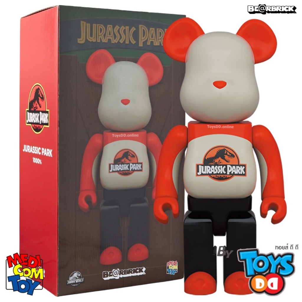 BE@RBRICK JURASSIC PARK 1000%, 400% & 100% | Shopee Thailand