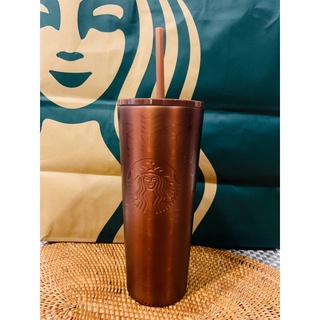 พร้อมส่งที่ไทย! Starbucks SS Copper CC 16 oz. แก้วสตาร์บัคส์ ของแท้ 100%