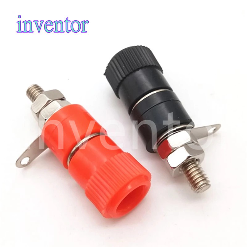 ปลั๊กแจ็คเชื่อมต่อเครื่องขยายเสียง Js - 910 B Js - 919 4 มม . สีด ํา ...