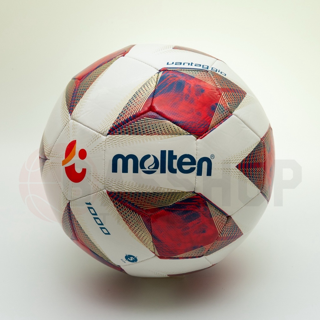 ภาพหน้าปกสินค้าลูกฟุตบอลหนังเย็บ MOLTEN Football MST TPU pk F5A1000-TL1 รุ่นไทยลีค เบอร์ 5 (%) ️ ️