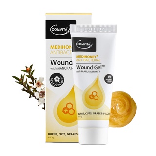 ภาพหน้าปกสินค้าComvita Woud Gel with Manuka Honey เจลน้ำผึ้งรักษาแผลสด ขนาด 25-50 กรัม ที่เกี่ยวข้อง