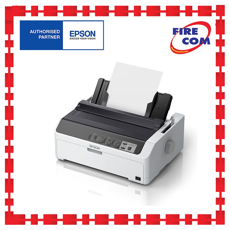 เครื่องพิมพ์ดอตแมทริกซ์-printer-epson-lq-590ii-dot-matrix-24pin-สามารถออกใบกำกับภาษีได้