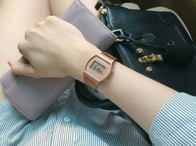 นาฬิกา-casio-vintage-rosegold