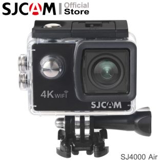 ภาพขนาดย่อของภาพหน้าปกสินค้าSJCAM SJ4000 Air 4K Action Camera Wifi Air สีดำ กล้องกันน้ำ 30 เมตร กล้องติดหมวกกันน๊อค ประกัน 1ปี กล้องแอคชั่น Web Cam จากร้าน sjcam_officialstore บน Shopee ภาพที่ 1