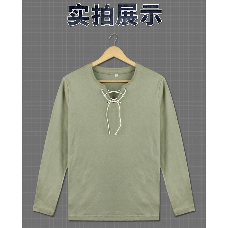 attack-on-titan-eren-jaeger-eren-yeager-เสื้อยืดผู้ชายแขนยาว
