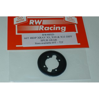 RW Racing X-Ray X1, X10 & X12 Acetal Diff Spur Gear 48dp | Shopee Thailand