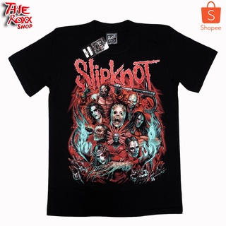 เสื้อยืดผ้าฝ้ายเสื้อวง Slipknot MS-108 เสื้อวงดนตรี เสื้อวงร็อค เสื้อนักร้องL XL  XXL 3XL