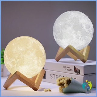 Comfy โคมไฟพระจันทร์ มี 3 ขนาด LED เปลี่ยนสีได้ ไฟพระจันทร์ โคมไฟห้องนอน โครมไฟห้องนอน Moon light