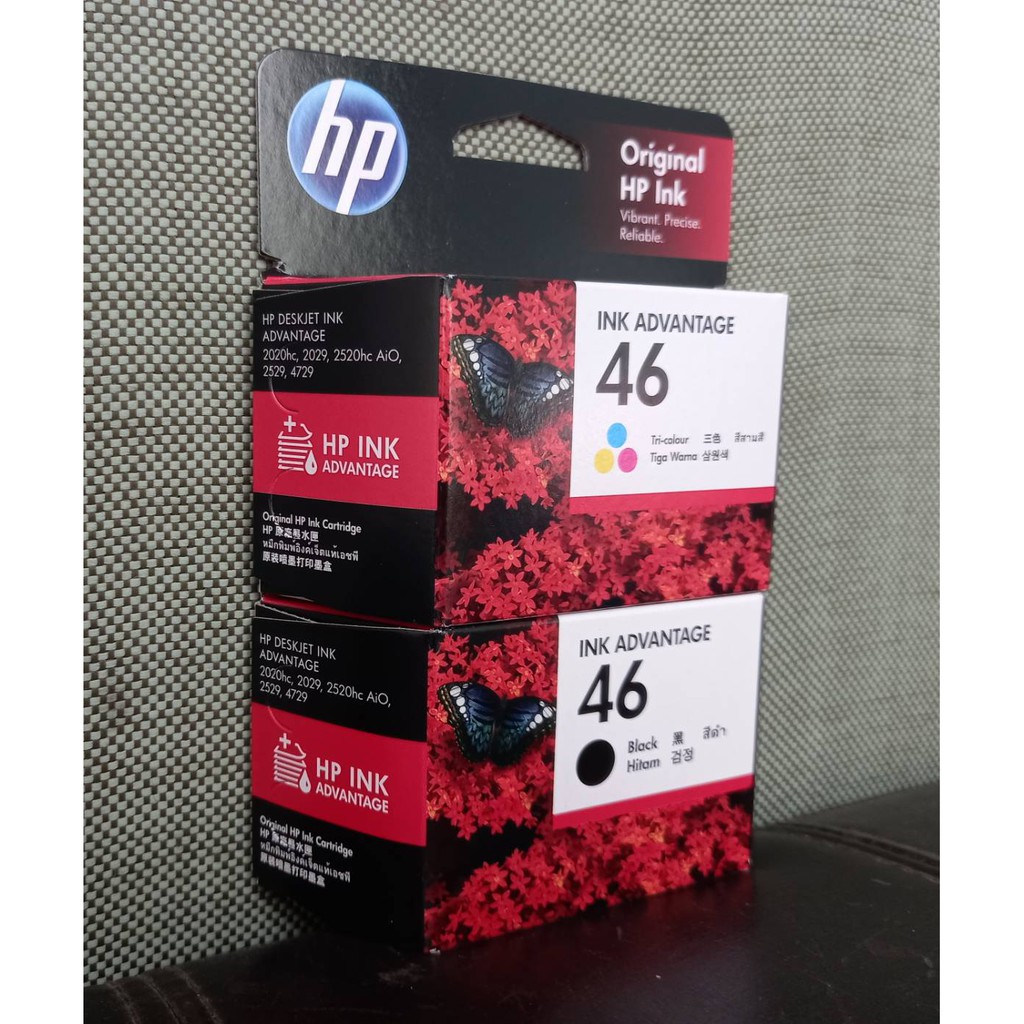 hp-46-bk-46-col-pack-สี-ดำ-แท้ศูนย์ของใหม่คุณภาพ100-ช้-พริ้นเตอร์-รุ่น-advantage-2020hc-2520hc-2029-2529-4729