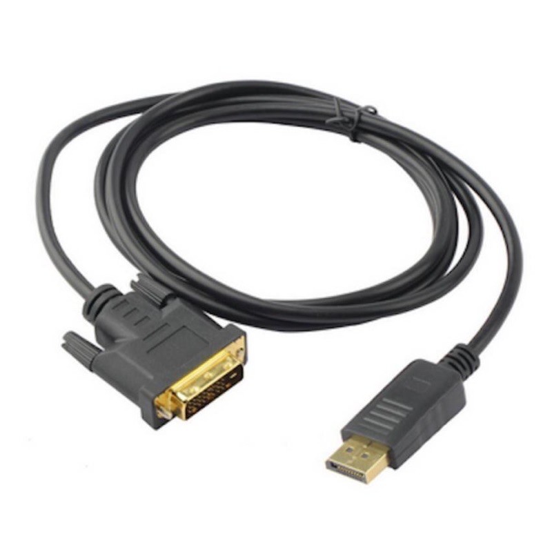 Manhattan Displayport 1.2a Male To Dvi 24+1 Male Cable (6ft) (pack of 1 Ea) main image 1