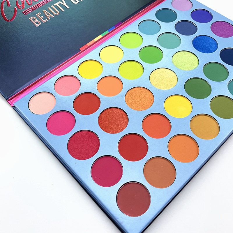 beauty-glazed-39-colors-rainbow-color-อายแชโดว์พาเลทท์กันน้ำ-rainbow-palette