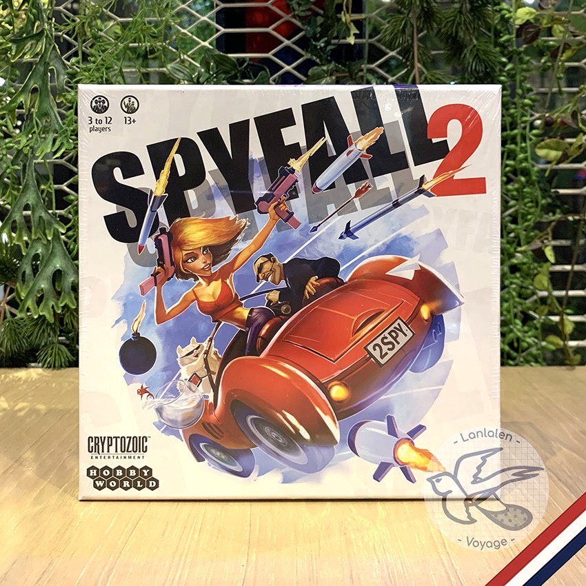[ของแท้][สินค้าขายดี] Spyfall ภารกิจพิชิตสายลับ [ยอดขายกว่า 2,900 กล่อง ...