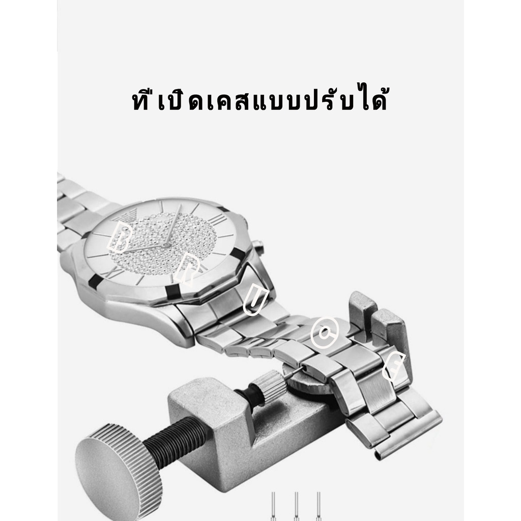 แฟนคลับรับคูปอง-ชุดซ่อมนาฬิกา185ชิ้นเครื่องมือเปลี่ยนแบตเตอรี่นาฬิการะดับมืออาชีพของเปลี่ยนสาย