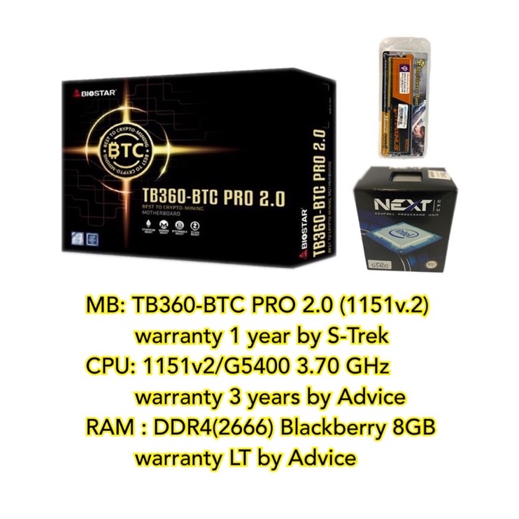 TB360-BTC PRO 2.0-Biostar-BTC-PRO-12GPU | Shopee Thailand