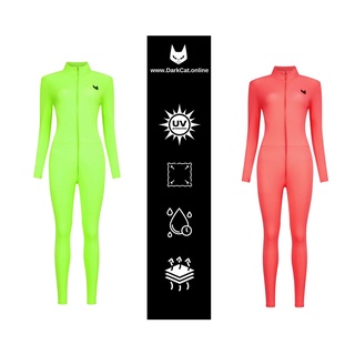 [DarkCat] Bodysuit ชุดกีฬา Outdoor กัน UV สำหรับ ตีกอล์ฟ ว่ายน้ำ ดำน้ำ ฟรีไดร์ฟ วิ่ง เทรล รุ่น 2EASY สีสะท้อนแสง